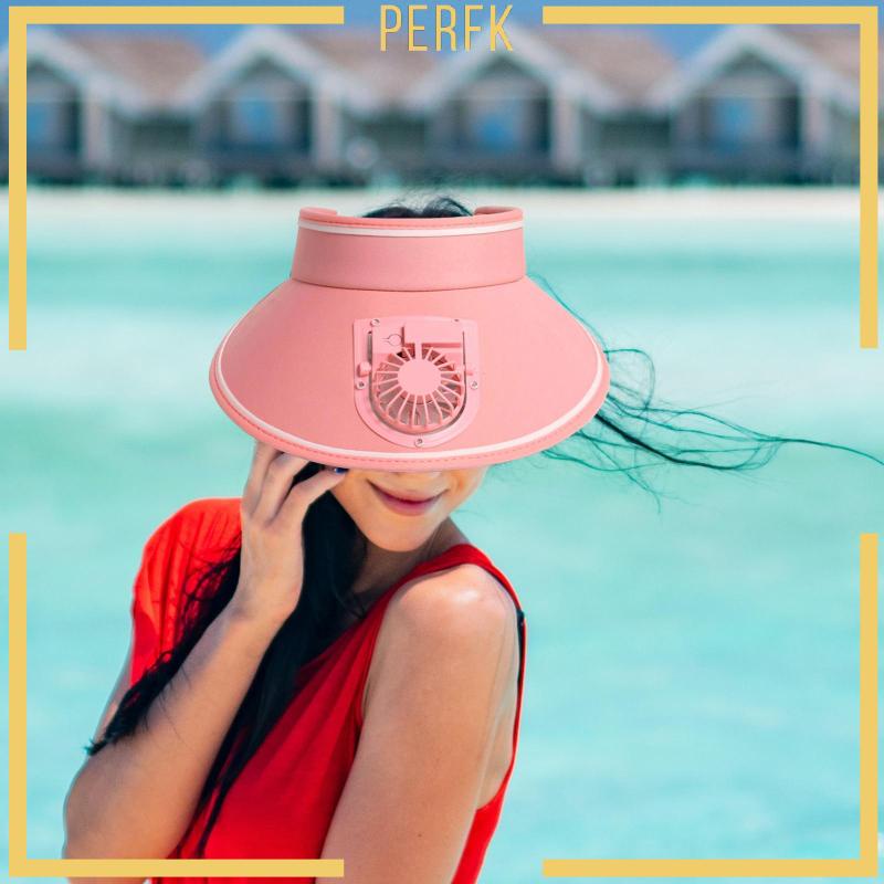 Mũ Chống Nắng Tích Hợp Quạt Tiện Dụng Cho Nam Và Nữ