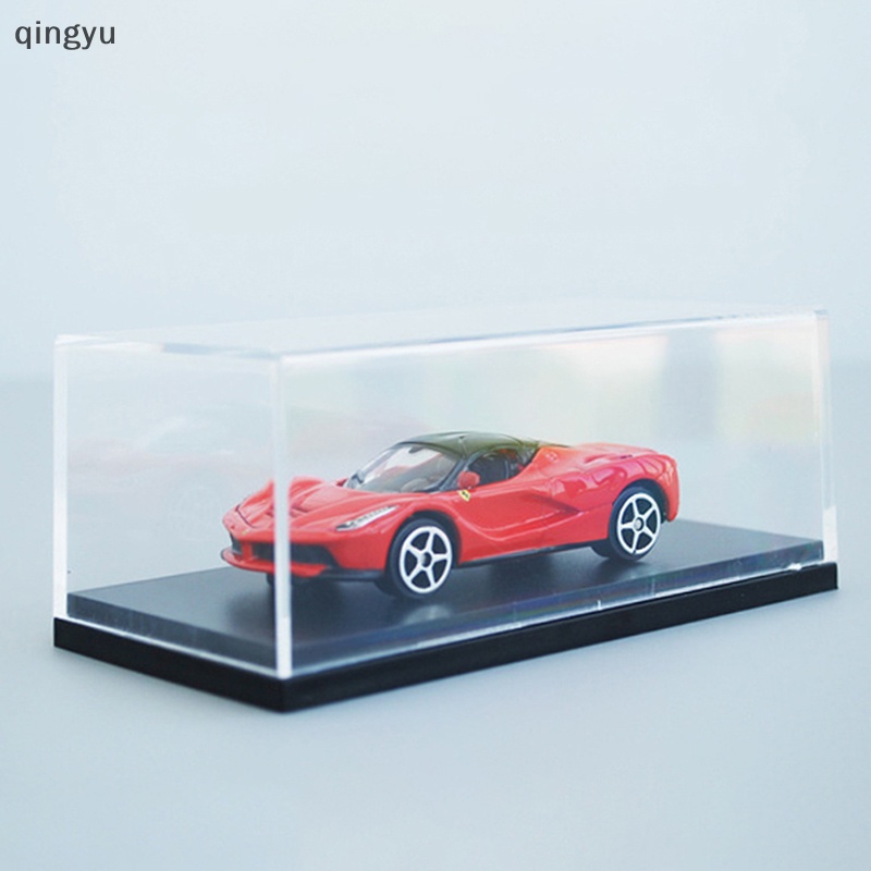 1 Hộp Trưng Bày Chống Bụi Bằng Acrylic Trong Suốt Kích Thước Mini 1: 64