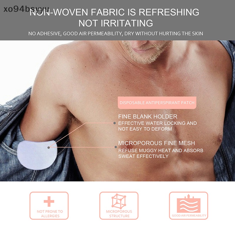 Set 20 Miếng Đệm Thấm Hút Mồ Hôi Cho Vùng Da Dưới Cánh Tay Xo94Bsyu