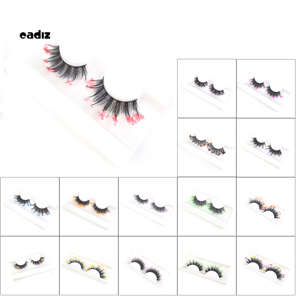 1 Cặp Lông Mi Giả Hiệu Ứng 3D Mềm Mại Thoải Mái Dành Cho Nữ