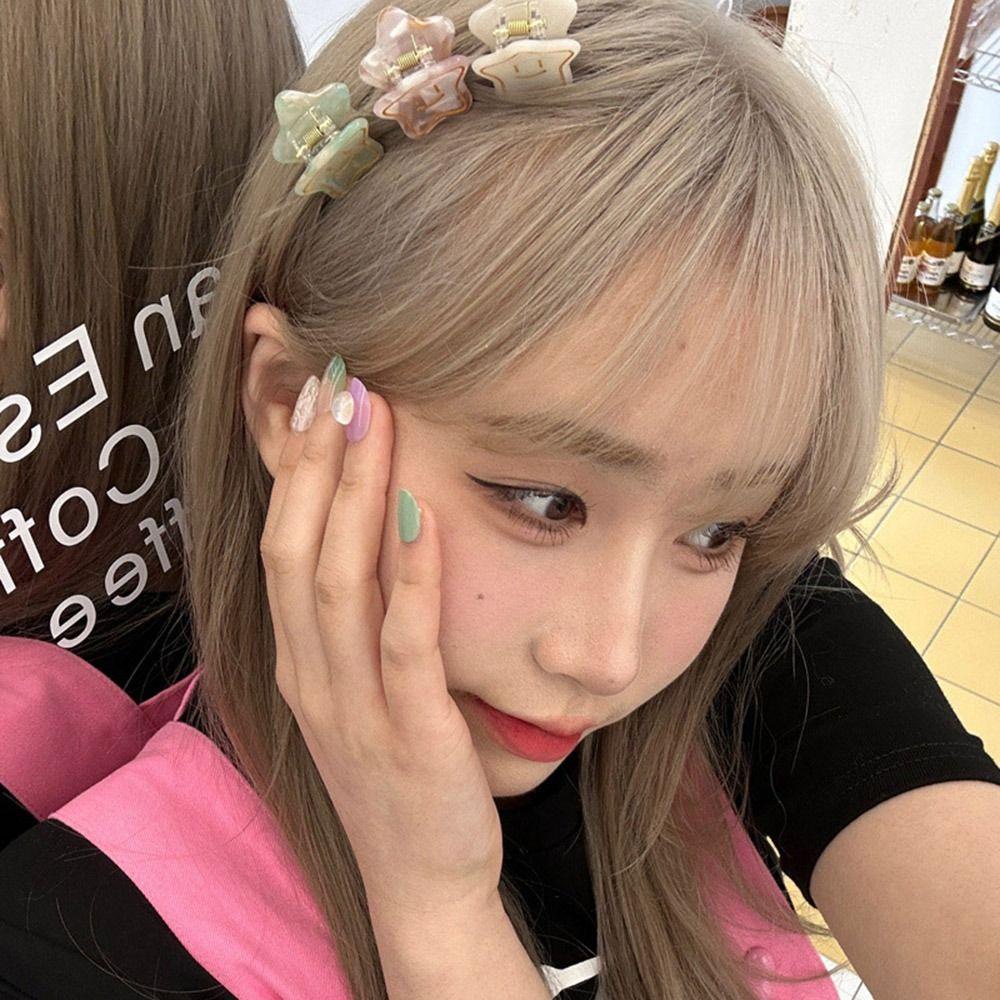 Kẹp Tóc Mini Hình Ngôi Sao Đơn Giản Thời Trang Phong Cách Hàn Quốc Cho Nữ