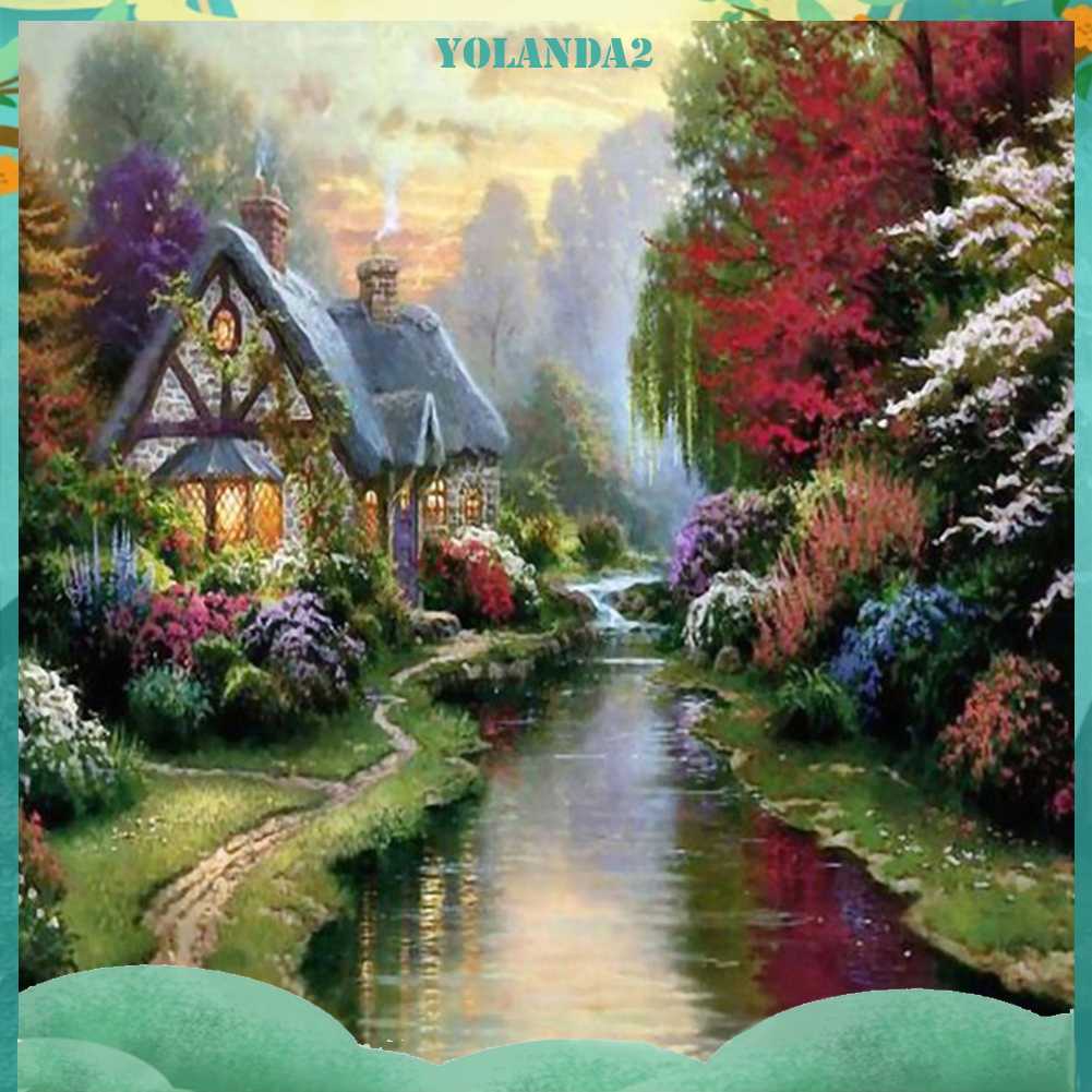 Tranh Đính Đá Kim Cương Toàn Bộ 5D DIY Hình Vẽ Nghệ Thuật Trang Trí Nhà Cửa