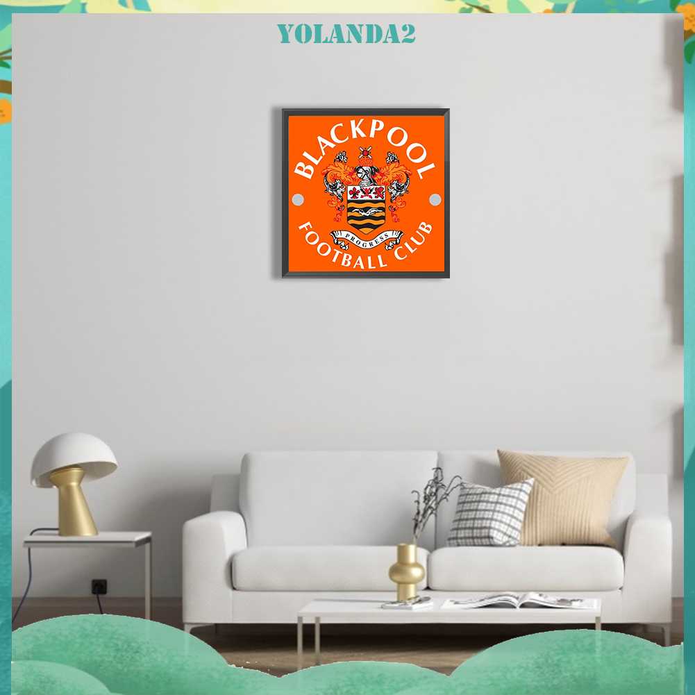 Tranh Đính Đá 5D Tự Làm Hình Blackpool Phụ Kiện Trang Trí Nghệ Thuật Thủ Công