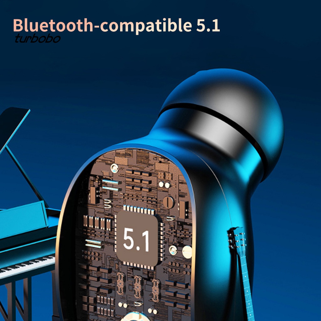 Tai nghe không dây Mini Bằng ABS Màn Hình LED Cảm Ứng Vân Tay Kỹ Thuật Số Có Dây Rút Tiện Lợi Dành Cho Văn Phòng