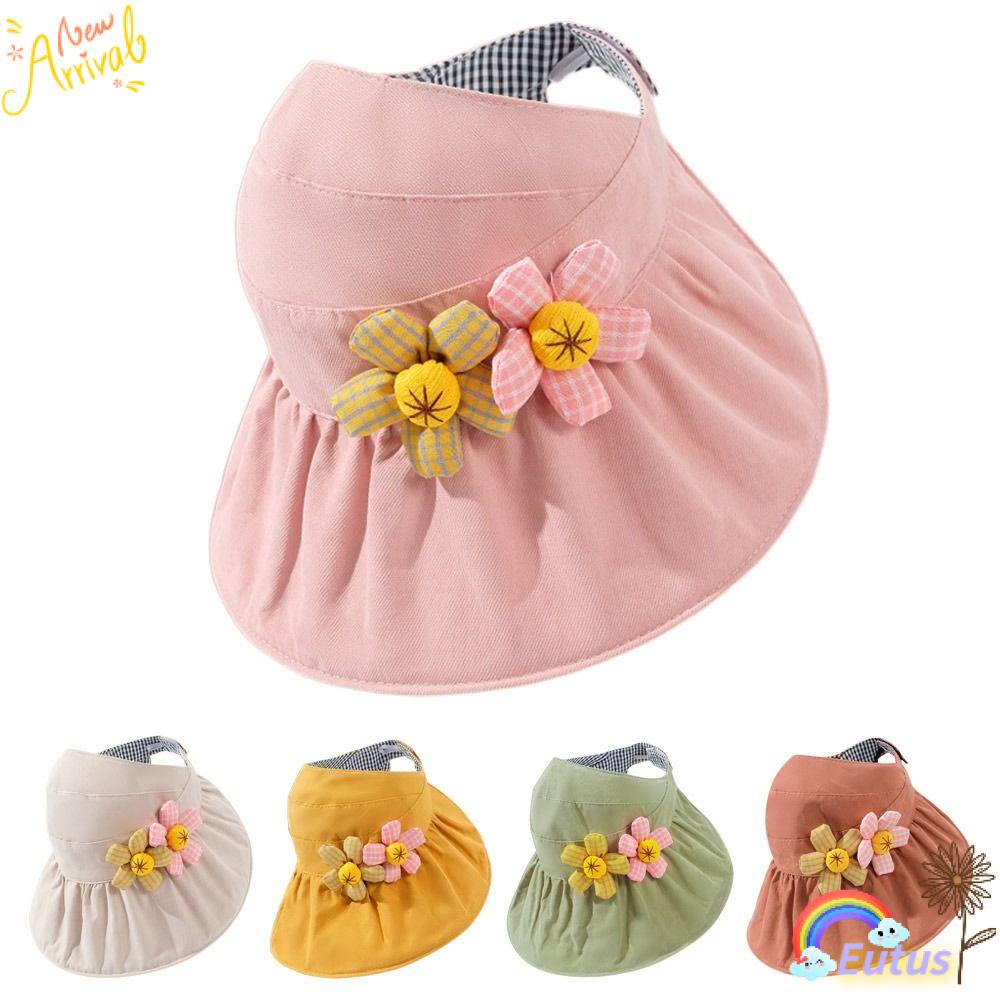 Nón Tai Bèo Rộng Vành Hai Mặt Có Thể Gấp Gọn Tiện Dụng Cho Bé
