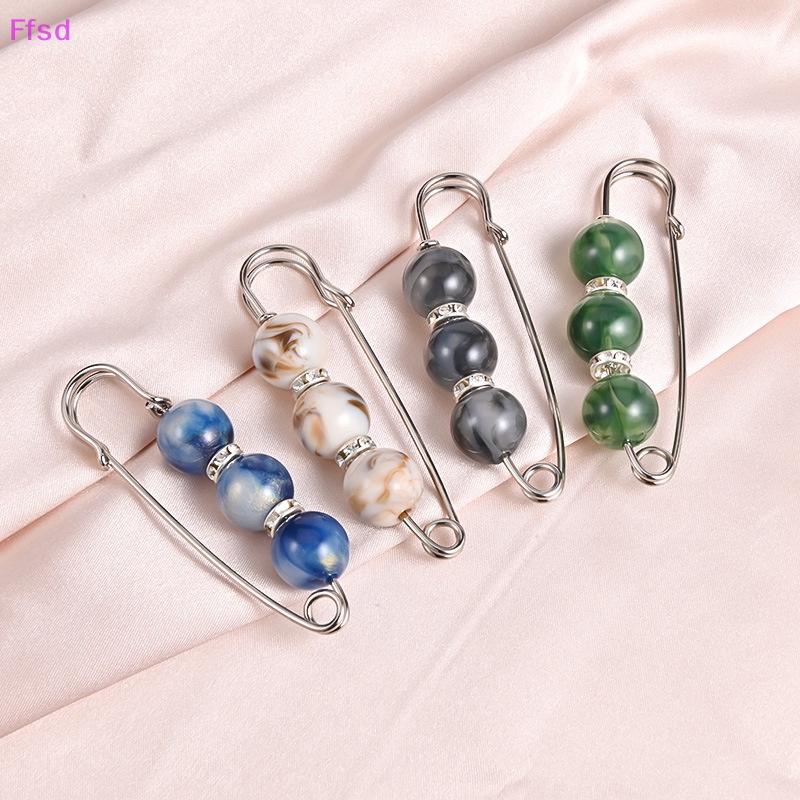 {Ffsd} Ghim Cài Thắt Lưng Đính Đá Ngọc Trai Nhân Tạo Dễ Thương Chống Cao Cấp Cho Nữ * Hàng Bán Chạy