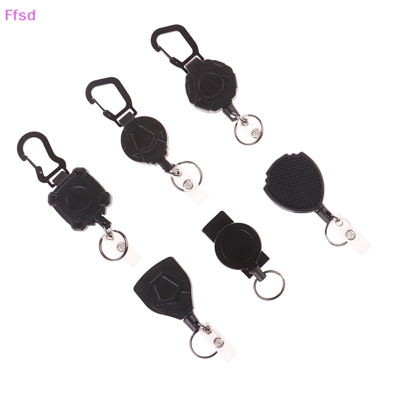 {Ffsd} Dây Móc Chìa Khóa Thể Thao Có Thể Thu Gọn Chống Thất Lạc Dễ Dàng Khóa Kim Loại Mới * Bán Chạy