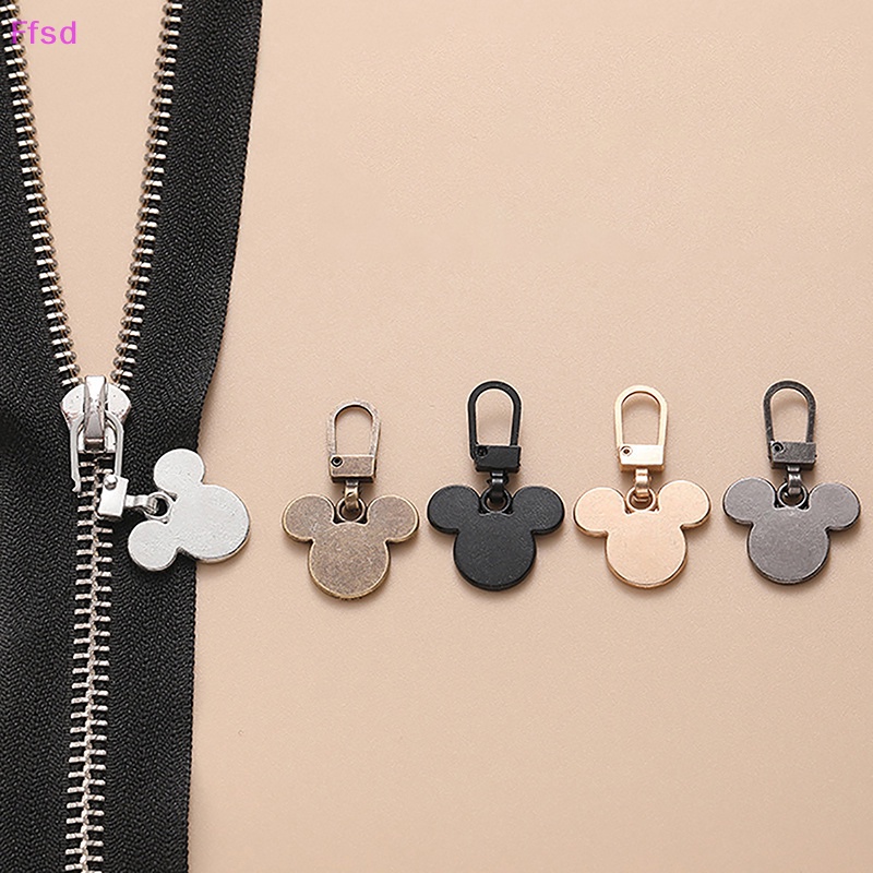 {Ffsd} Set 5 Túi Đi Học Đa Năng Có Dây Kéo Và Lỗ Nhỏ Có Thể Tháo Rời Họa Tiết Hoạt Hình Có Thể Tháo Rời