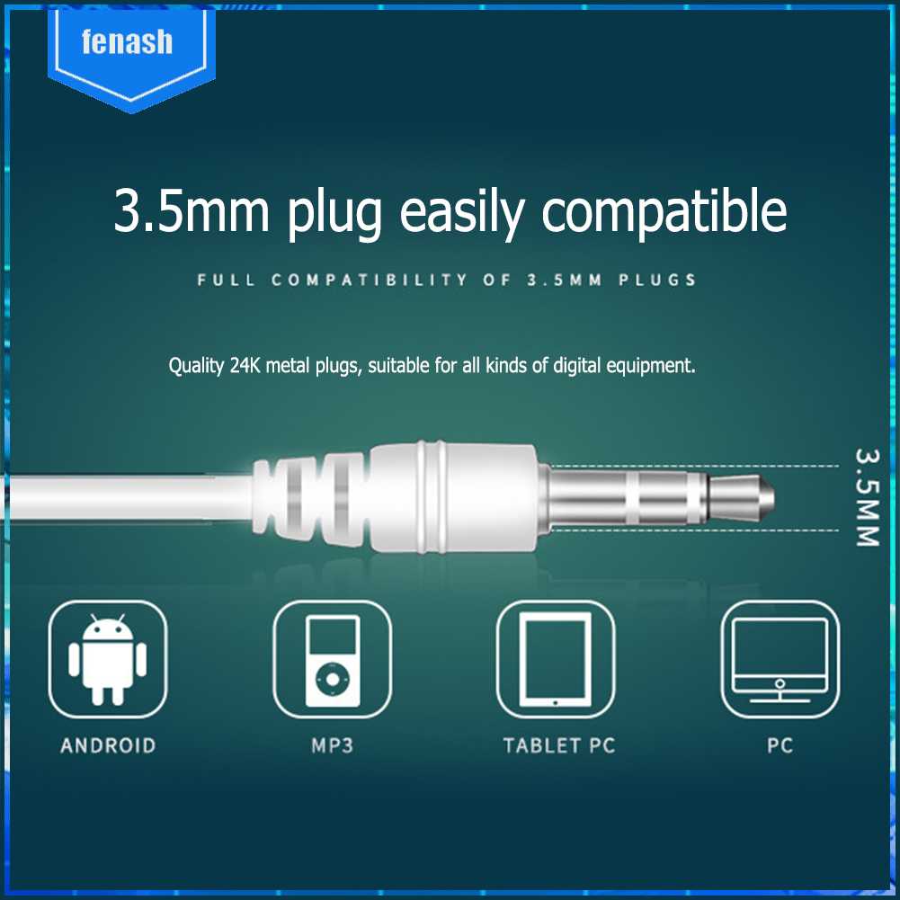 Tai Nghe Di Động Có Dây Cho Điện Thoại / Máy Tính / Laptop