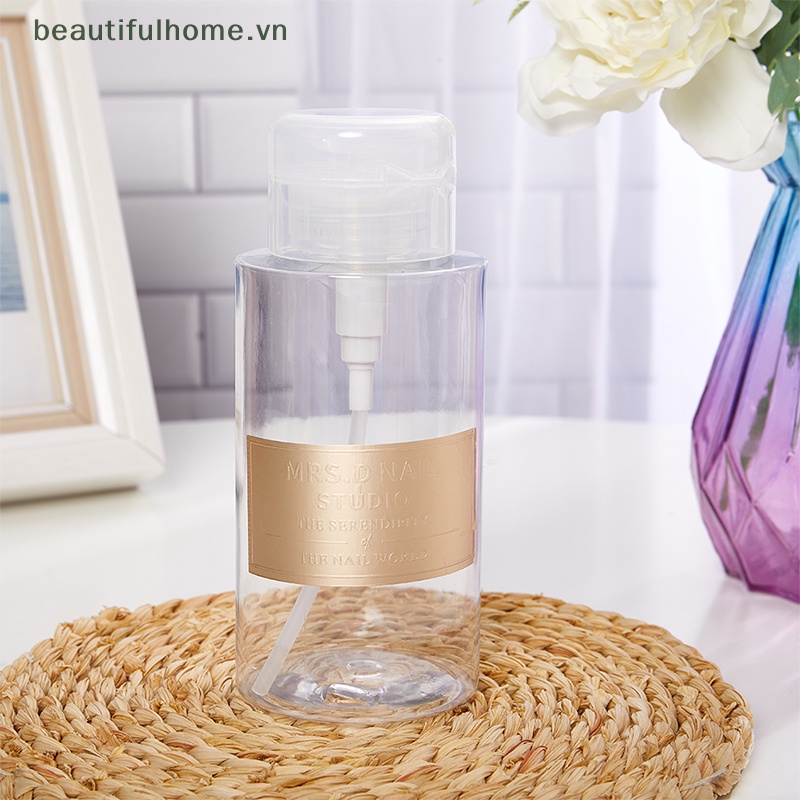 Lọ Rỗng Đựng Dung Dịch Tẩy Trang / Làm Đẹp 150 / 200 / 300ml