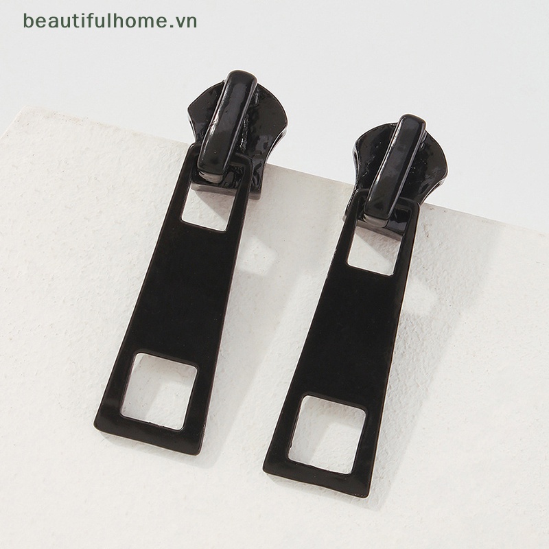 [beautifulhome] Bông Tai Đinh Tán Hình Học Thời Trang Cá Tính Không Cần Thiết Kế Hình Học Dành Cho Nữ [beauty]