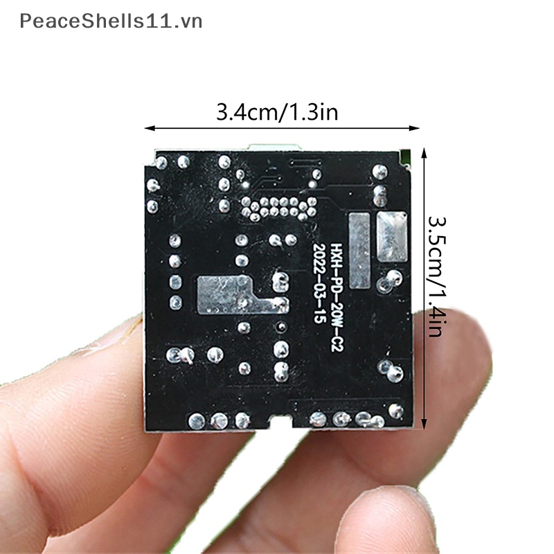 Bảng Mạch Nguồn Sạc Nhanh 5V 4A 20W Đầu Ra Loại c