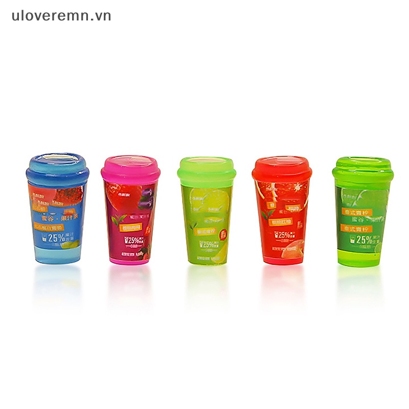 Set 5 Ly Nước Mini Đồ Chơi Cho Nhà Búp Bê