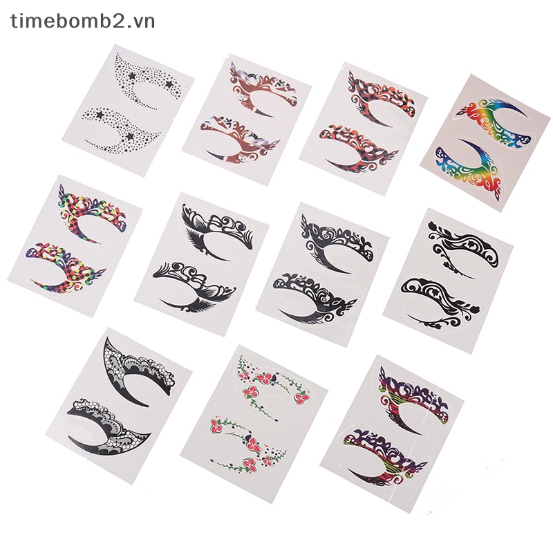 Miếng Dán Chuyển Hình Xăm Tạm Thời Họa Tiết Halloween Độc Đáo