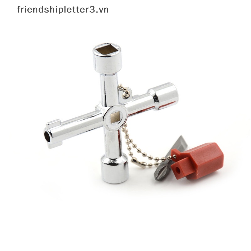 Chìa Khóa Thang Máy / Tủ Điện Hình Tam Giác / Vuông / Chữ Thập 5 Trong 1 Thông Dụng