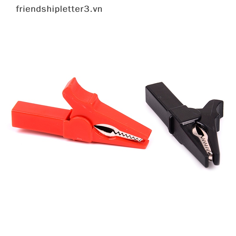 Set 4 Kẹp Cá Sấu 55mm + Phích Cắm Bắp Chuối 4mm