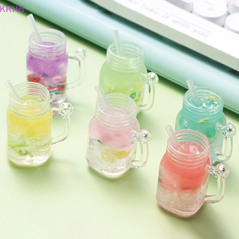 Cốc Trái Cây Ba Chiều Mini Bằng Nhựa Phát Quang Dùng Trang Trí Bàn Mới