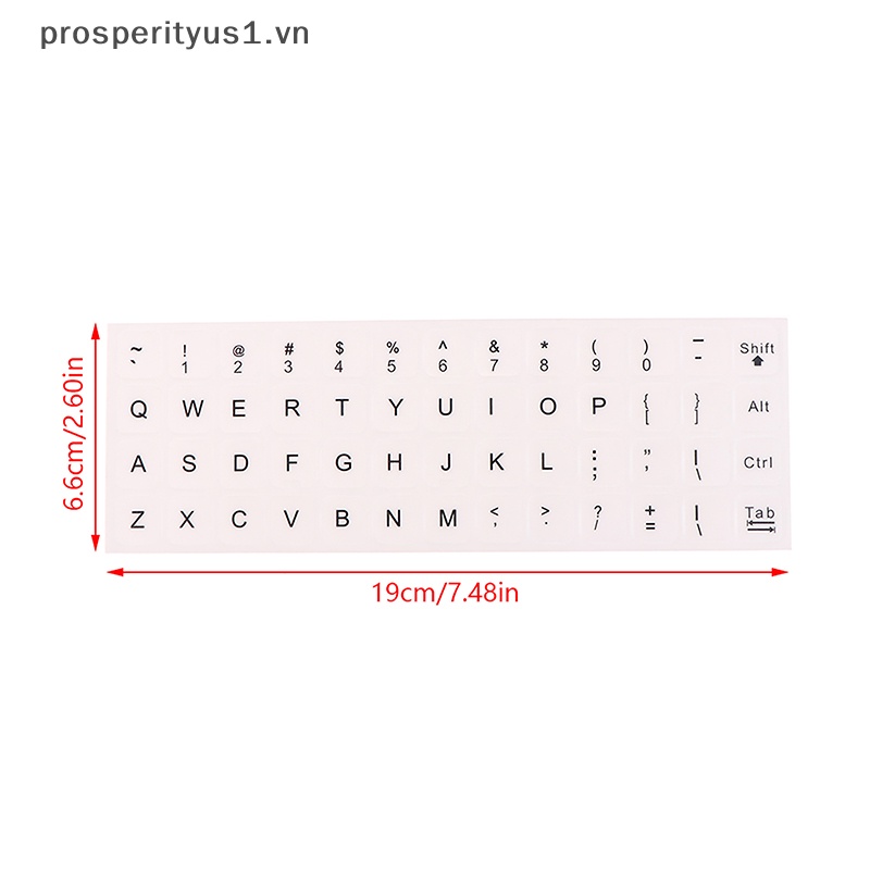 Miếng Dán Thay Đổi Phím Máy Tính Để Bàn Phím prosperityus1 [VN] PC