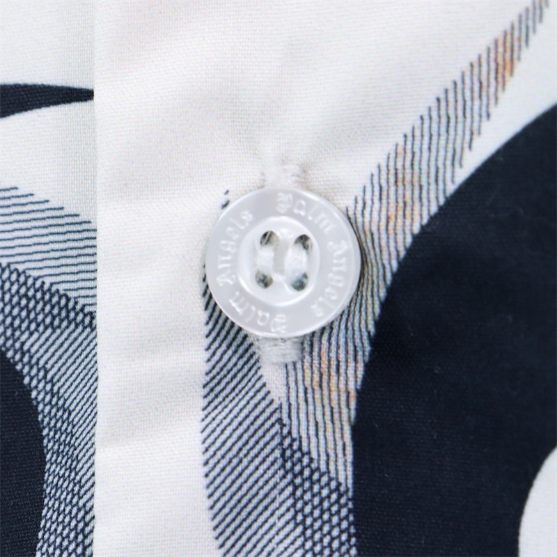 Áo Thun In Chữ Palm Angels &amp; Phong Cách unisex Thoải Mái Cá Tính