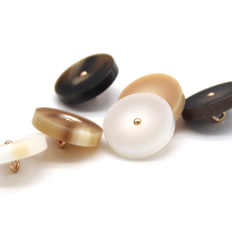 Set 50 Nút Tròn 15-30mm Bằng Nhựa Chuyên Dụng Cho May Áo Khoác