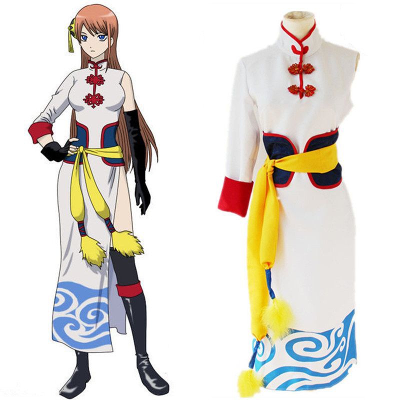 Đầm Sườn Xám Hóa Trang Nhân Vật Gintama Kagura