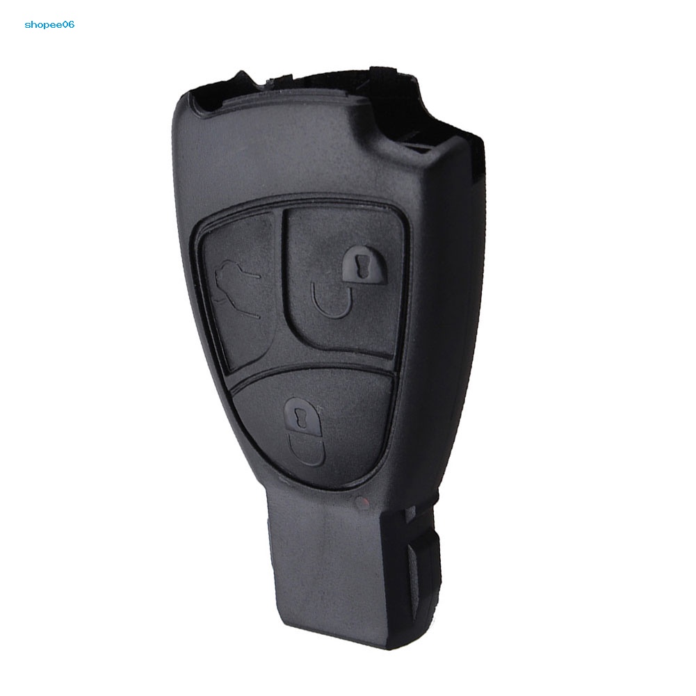 Vỏ Chìa Khóa Điều Khiển Từ Xa 3 Nút Cho Mercedes Benz C B E Class CLS CLK SLK CL