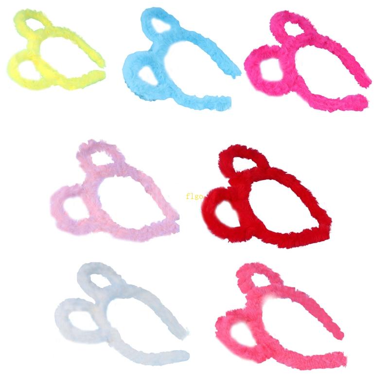 Băng Đô Tai Mèo Màu Trơn Dễ Thương