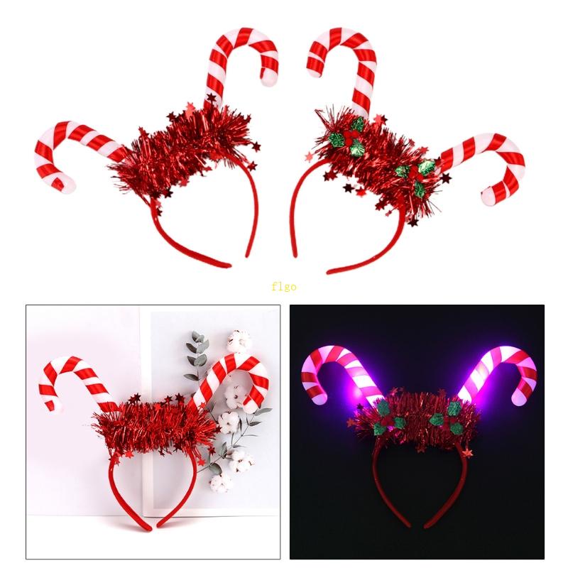 Cài Tóc Phong Cách Giáng Sinh Có Đèn Led Độc Đáo