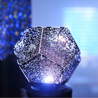 Romantic LED Starry Night Lamp 3D Star Projector Light For Bedroom Decor