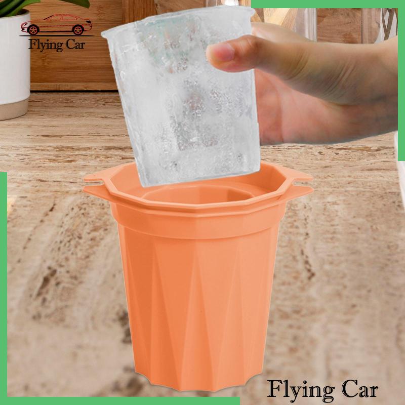 Khay Làm Đá Viên Bằng Silicone Hình Trụ Dành Cho Đi Cắm Trại Dã Ngoại Lzdjfmy2