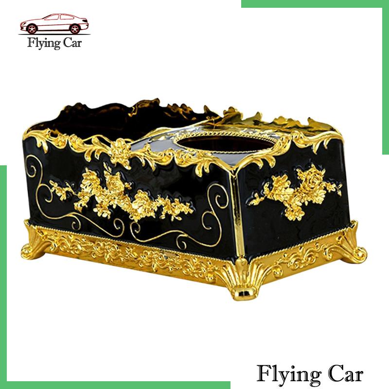 Hộp Đựng Khăn Giấy Hình Chữ Nhật Chống Trượt Cho Phòng Tắm / Văn Phòng Lzdjfmy2