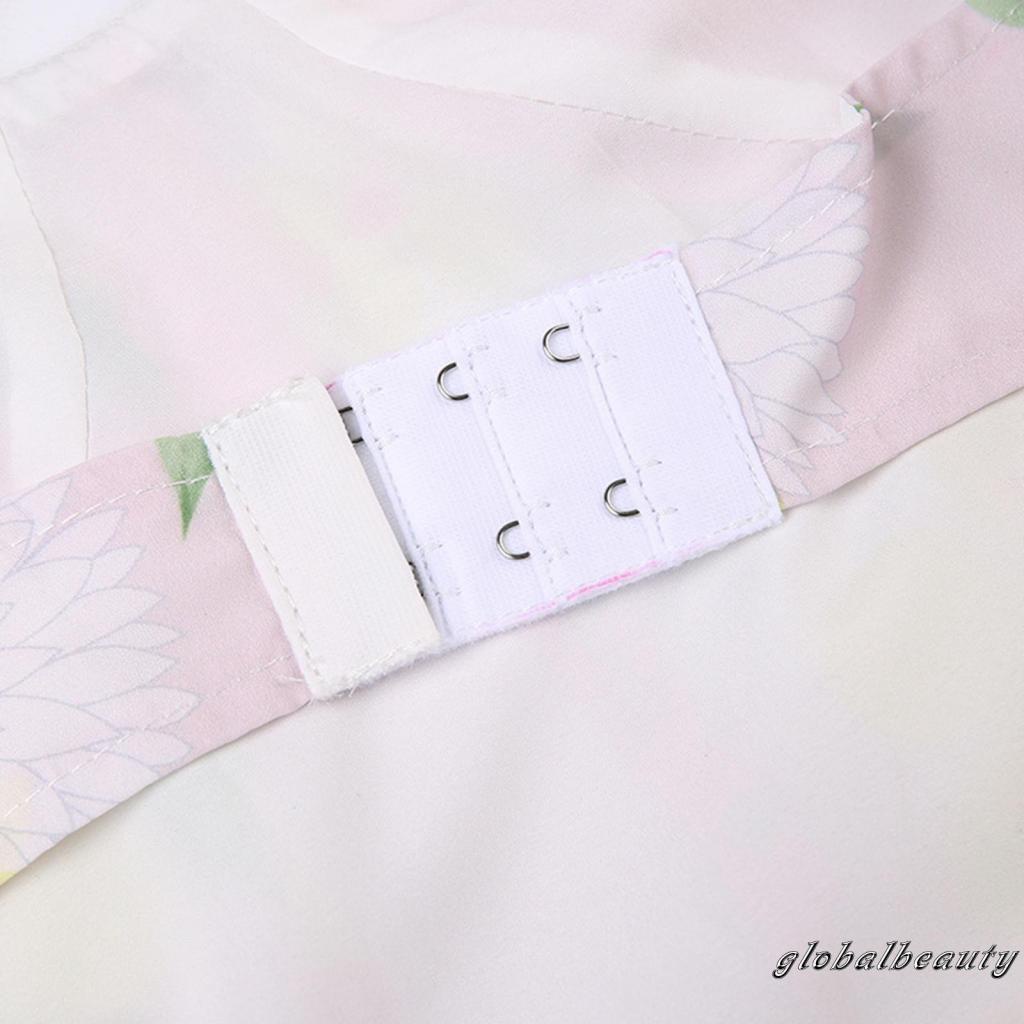 Đầm Hai Dây Hở Lưng Họa Tiết Hoa Thời Trang Mùa Hè Cho Nữ