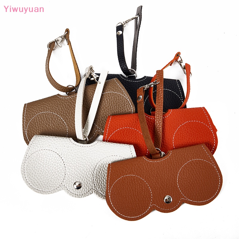 < Yiwuyuan > Túi Đựng Mắt Kính Bằng Da Mềm Gọn Nhẹ Mới