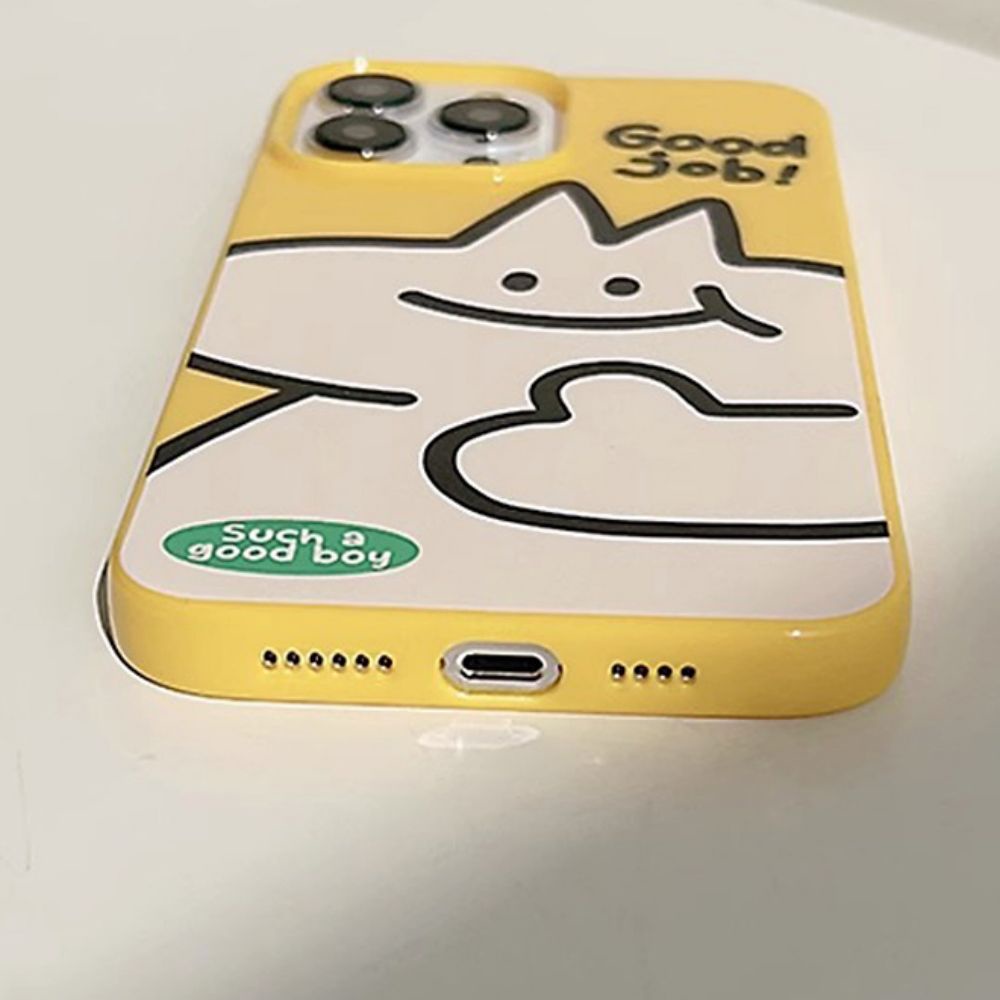 Ốp Điện Thoại TPU Mềm Siêu Mỏng In Hình Mèo Hoạt Hình Dễ Thương Cho IPhone 11 14 13 12 Pro Max XS XR 7 8 Plus