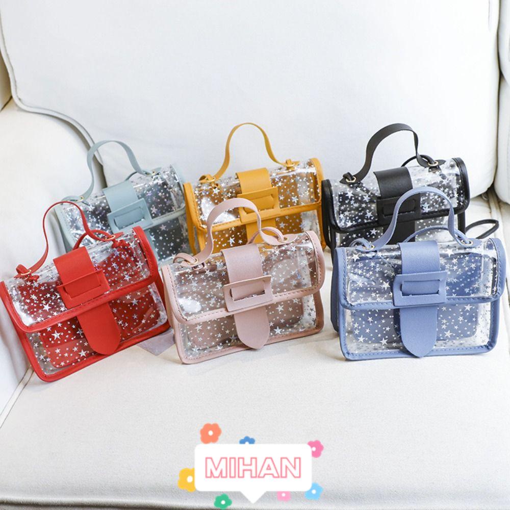 Túi Xách Đeo Vai MIHAN1 Họa Tiết Ngôi Sao Dễ Thương Thời Trang Cho Nữ