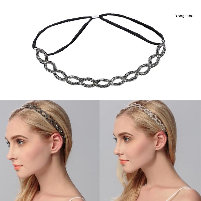 Cài Tóc Hình Vương Miện Nhiều Lớp Đính Pha Lê Thanh Lịch