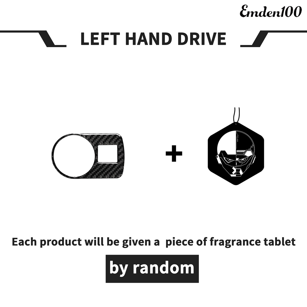 Miếng Dán Công Tắc Đèn Pha Trái / Phải Màu Đen Chống Bụi Cho Audi 2008-2014 TT 8n 8J MK123 TTRS