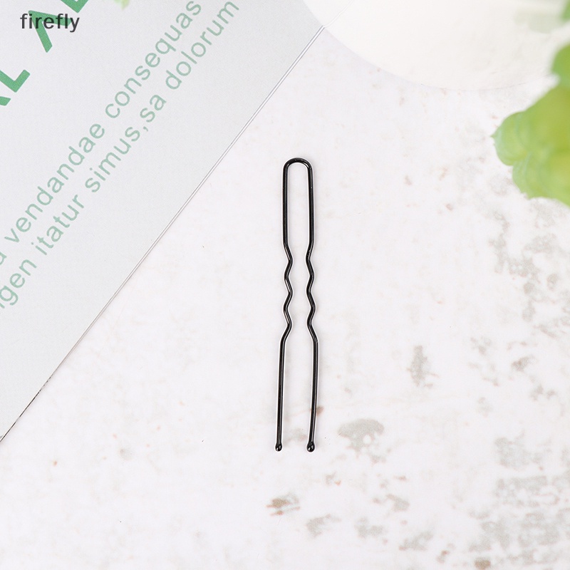 Set 50 Kẹp Tóc Chữ U Gợn Sóng Tạo Kiểu Cho Nữ