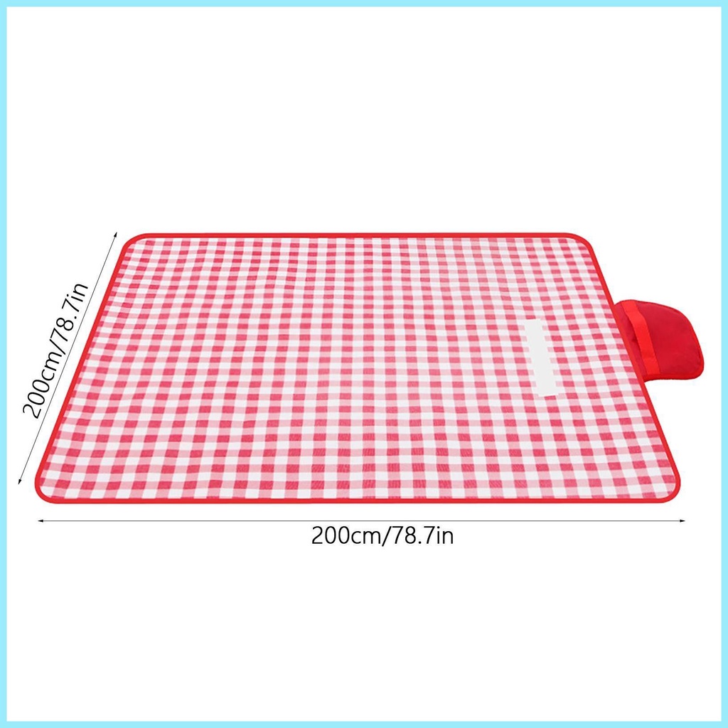 Chăn Vải Không Dệt Dày Dặn Cỡ Lớn Có Thể Gấp Gọn Tiện Dụng Mang Theo Du Lịch Dã Ngoại