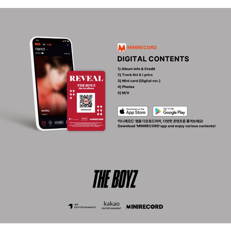 THE BOYZ - 1ST ALBUM