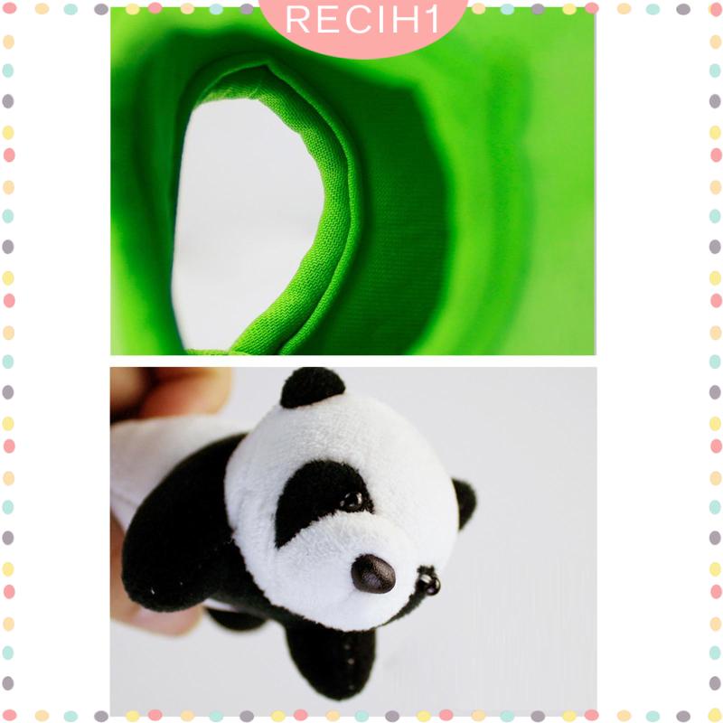 Set 4 Gấu Trúc Nhồi Bông Hoạt Hình Sáng Tạo Trang Trí Phòng Ngủ Cho Người Lớn Và Trẻ Em