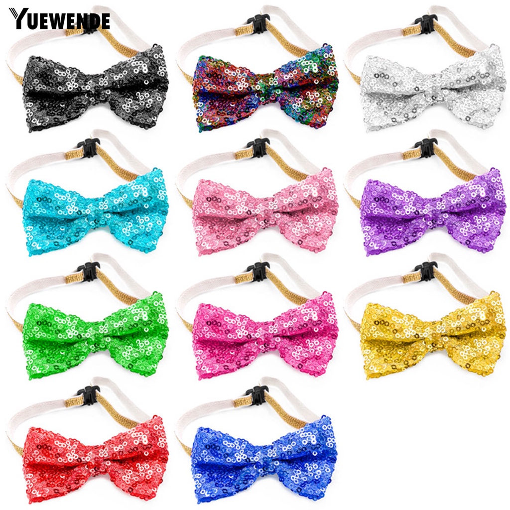 Vòng Cổ HìNh Nơ ĐíNh Kim Sa Có Thể ĐiềU ChỉNh Cho Thú Cưng