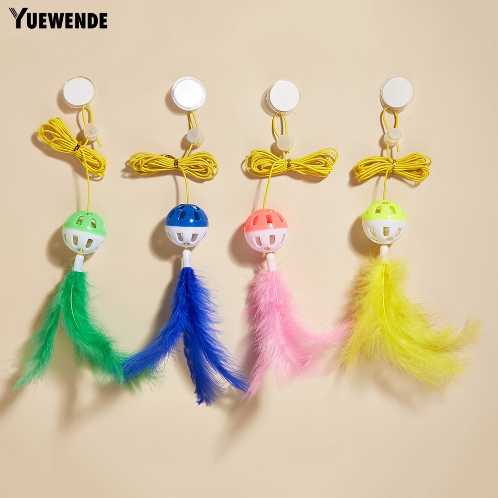 Đồ Chơi Hình Sâu Bướm Có Giác Hút Độ Co Giãn Cao Trang Trí Trong Nhà Cho Mèo Cưng