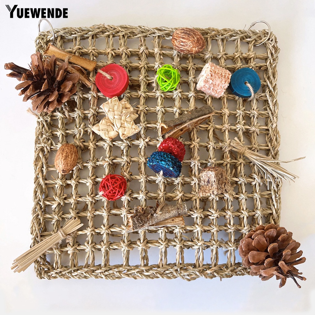 Đồ Chơi Chất Liệu Tự Nhiên Mài Răng Cho Chim Vẹt