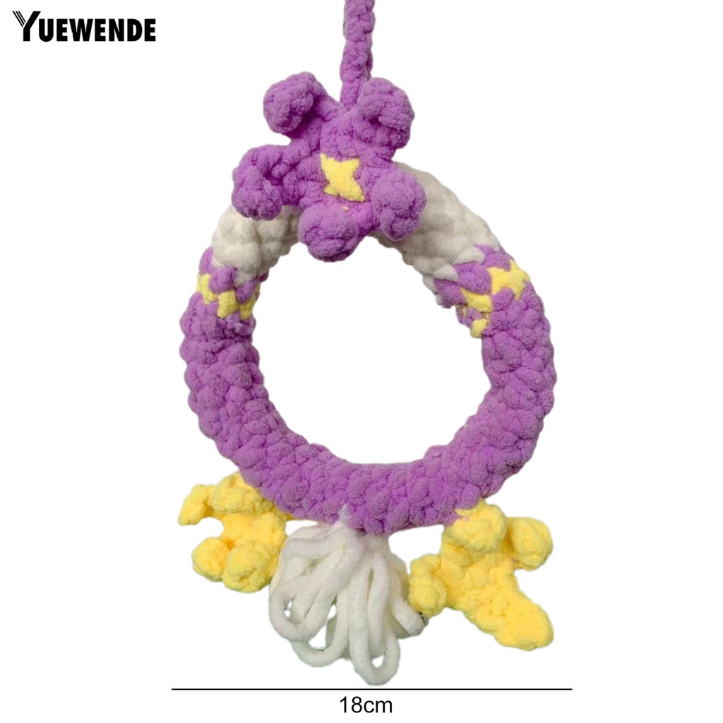 Vòng Đồ Chơi Bằng Vải Lông Chống Cắn Dành Cho Chim Vẹt