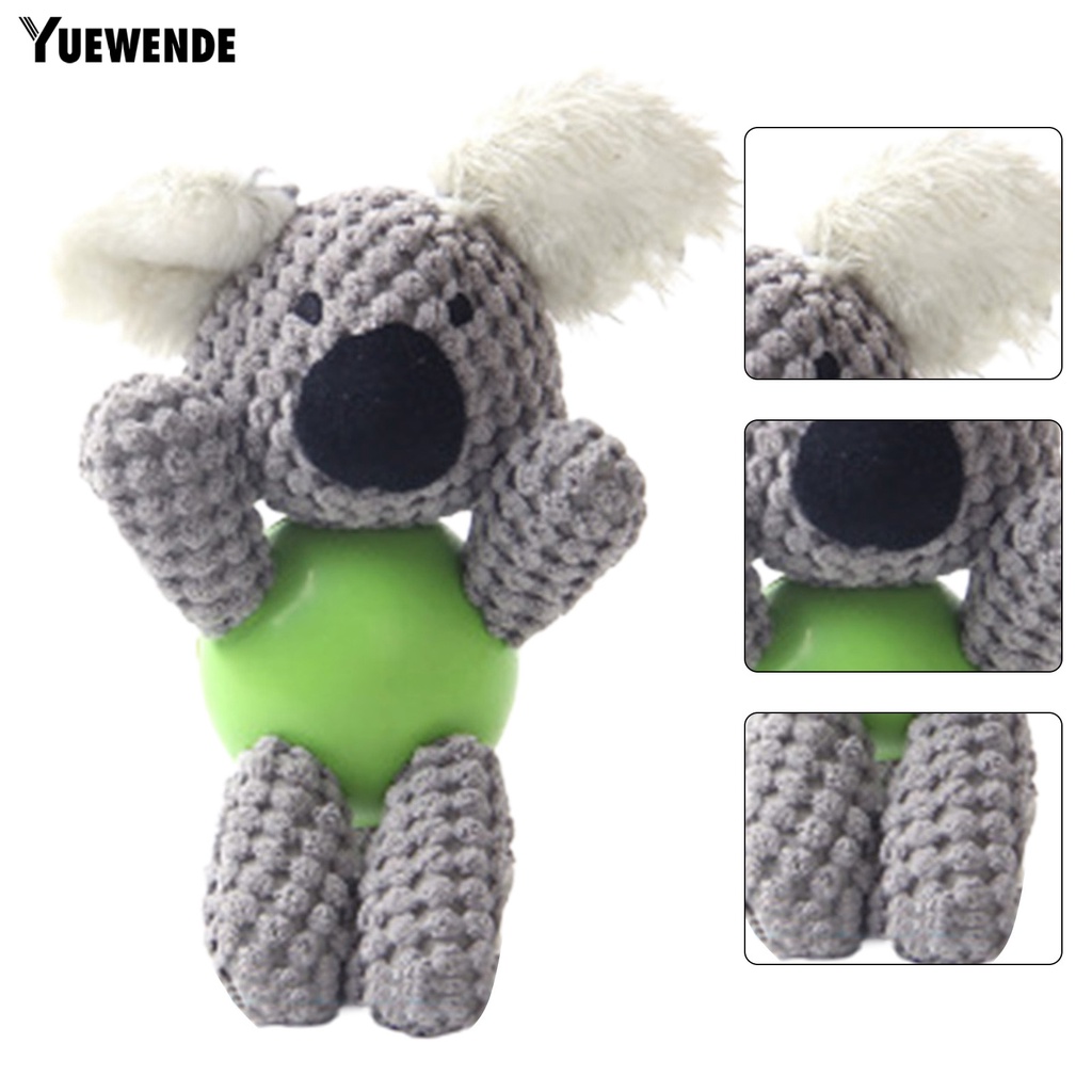 Đồ Chơi Nhồi Bông Hình Động Vật Dễ Thương Chống Trượt Cho Thú Cưng