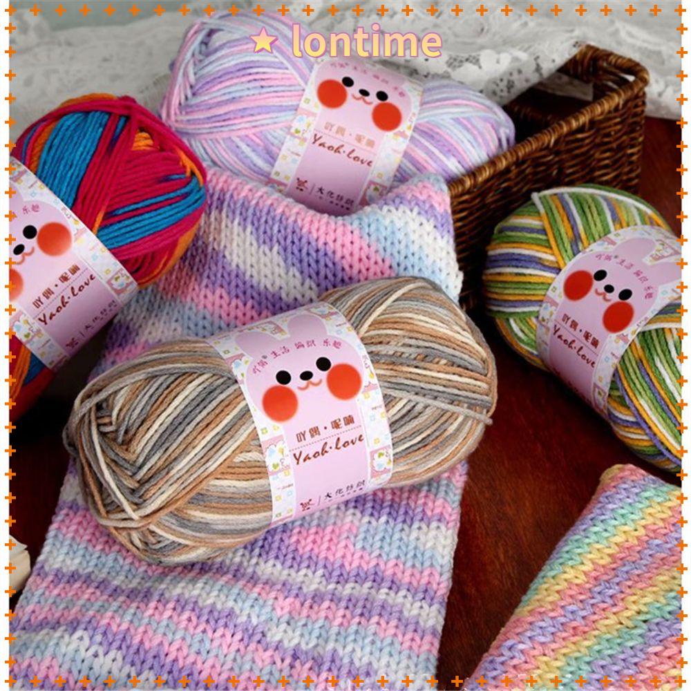 Cuộn Len Cotton Mềm Nhiều Màu