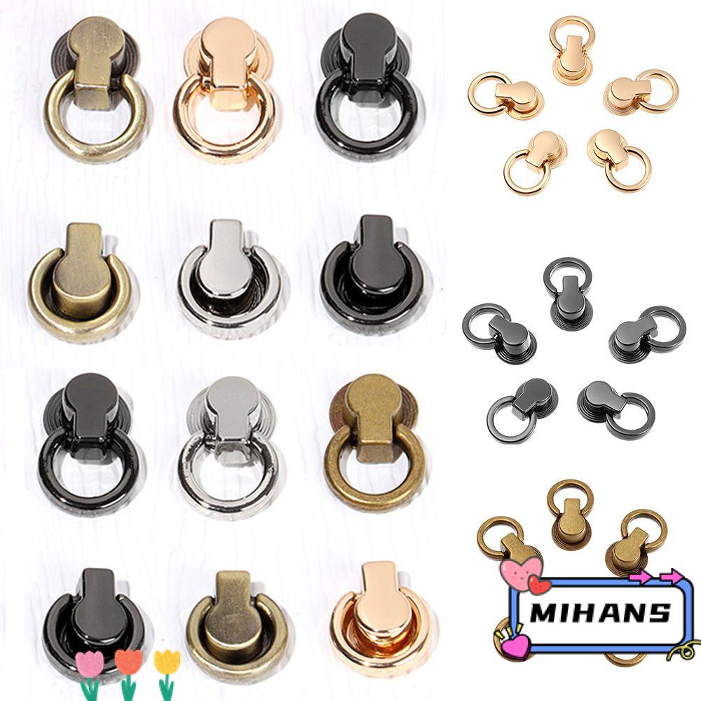 Set 5 Kẹp Mỏ Neo Bằng Kim Loại 5 Màu