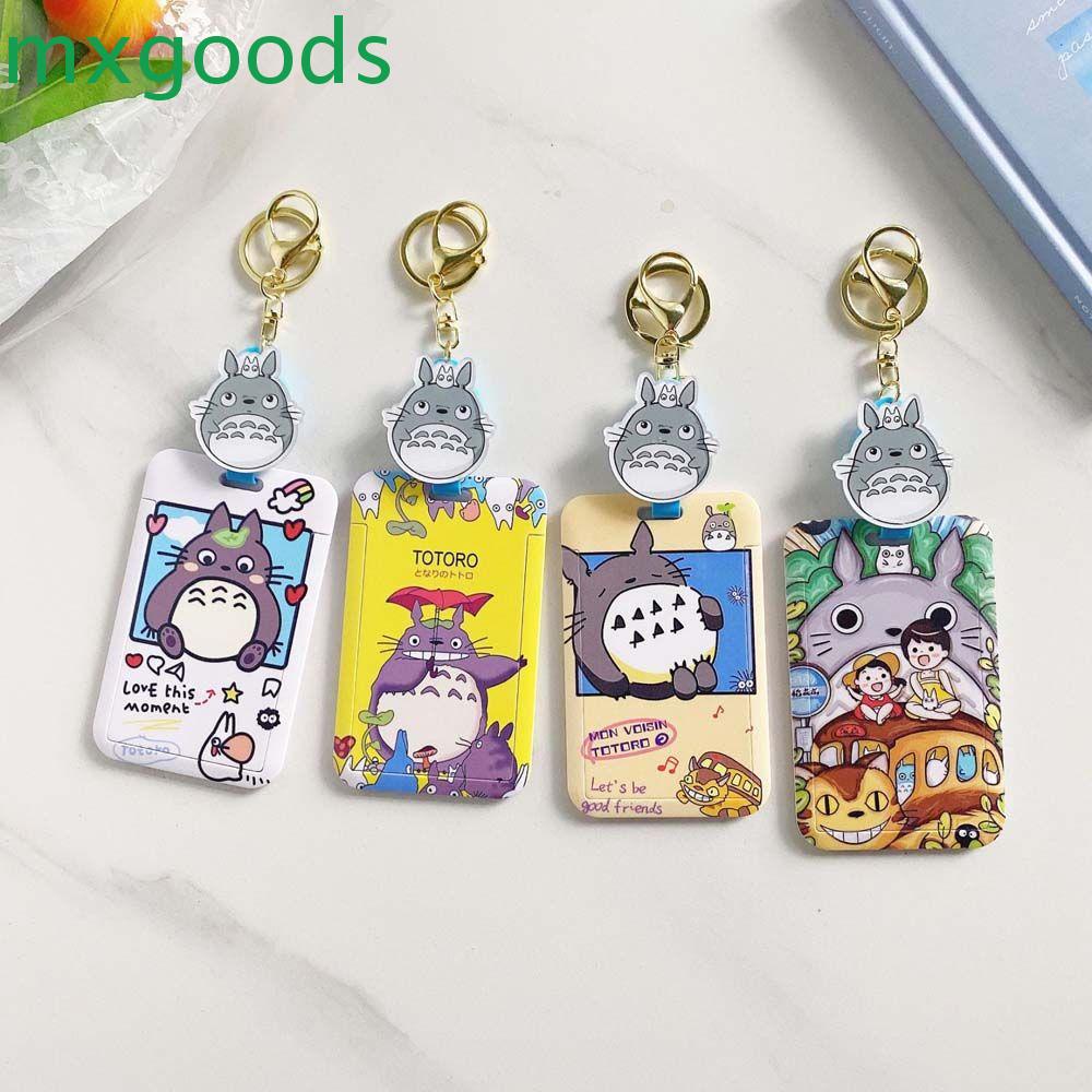 Ví Đựng Thẻ Có Khóa Thu Gọn Họa Tiết Vô Diện Totoro MXGOODS Cho Học Sinh
