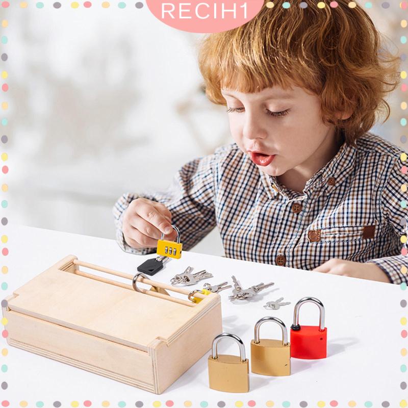 Bộ Đồ Chơi Khóa Di Động Phù Hợp Cho Trẻ Mẫu Giáo